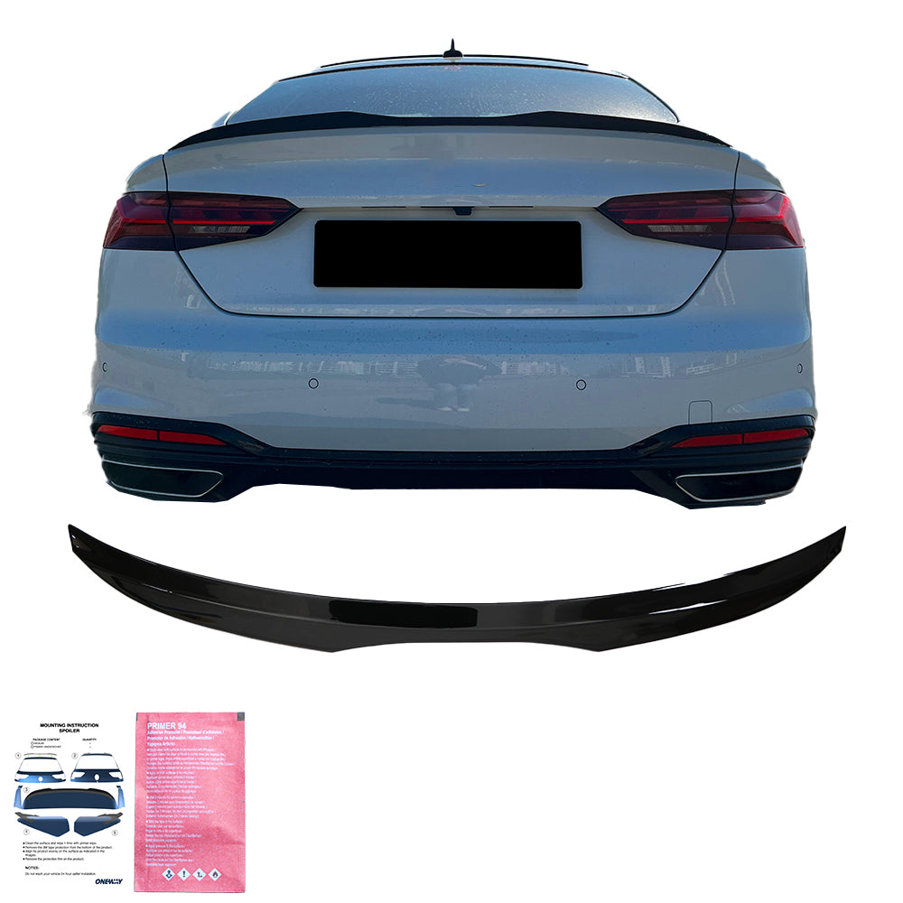 Roof Spoiler Uyumlu AUDI A5 S-Line / S-Line Makyajlı Kasa F5 Sportback 2016+