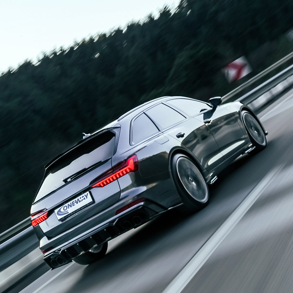 Trunk Spoiler Uyumlu AUDI S6 C8 / C8 Makyajlı Kasa (Sedan-Avant) 2019+