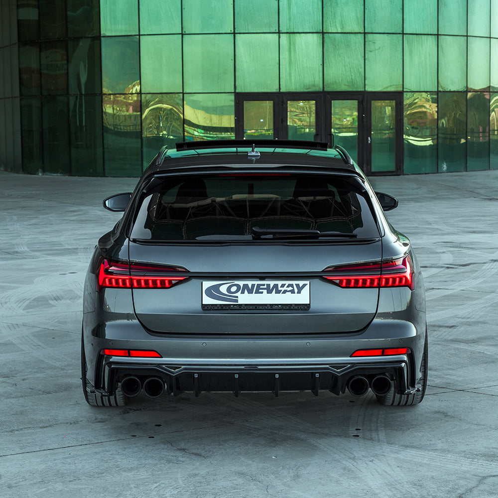 Roof Spoiler Uyumlu AUDI S6 C8 / C8 Makyajlı Kasa (Sedan-Avant) 2019+