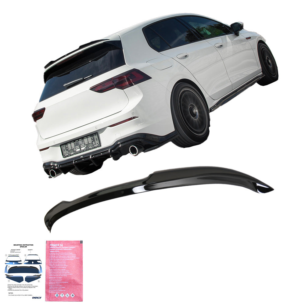 Roof Spoiler Uyumlu VW VOLKSWAGEN Golf MK8 ( GTI / GTD / R-Line ) 2020+