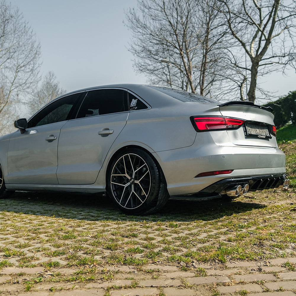 Roof Spoiler Uyumlu AUDI A3 A3 S-Line S3 RS3 Sedan 8V / 8V Makyajlı Kasa 2013-2020
