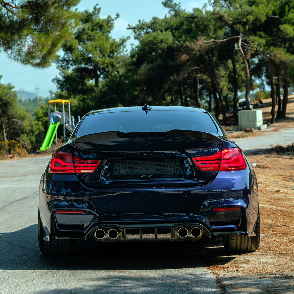 Roof Spoiler Uyumlu BMW M4 F82 2014-2021
