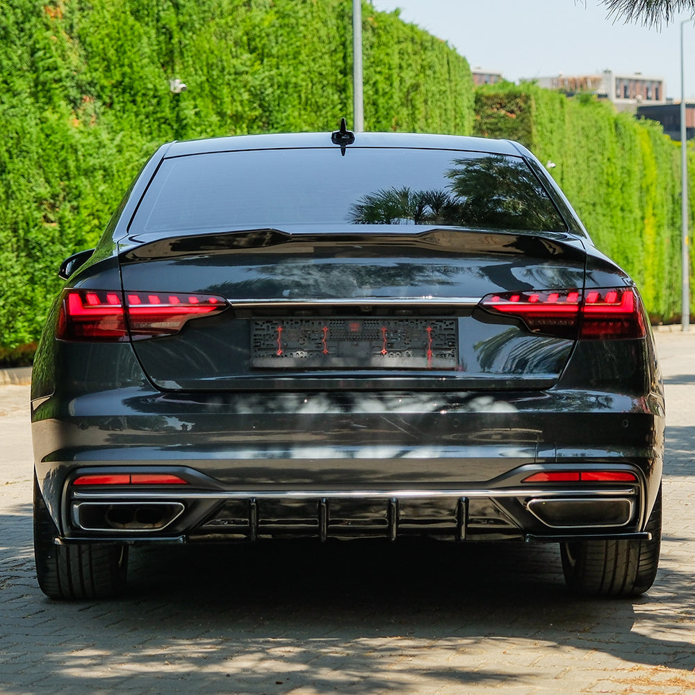 Rear Spoiler Uyumlu AUDI A4/A4 S-Line/S4 B9 2015-2024