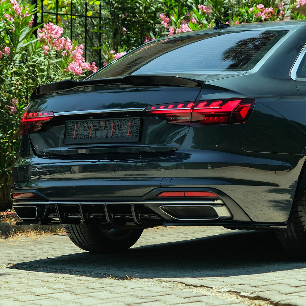 Rear Spoiler Uyumlu AUDI A4/A4 S-Line/S4 B9 2015-2024