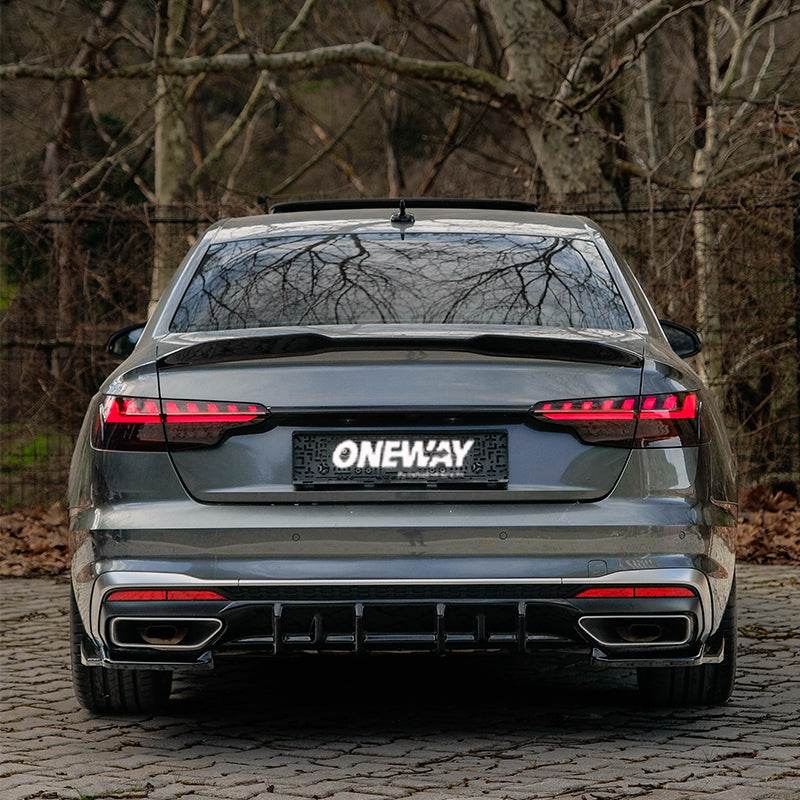 Rear Spoiler Uyumlu AUDI A4/A4 S-Line/S4 B9 2015-2024