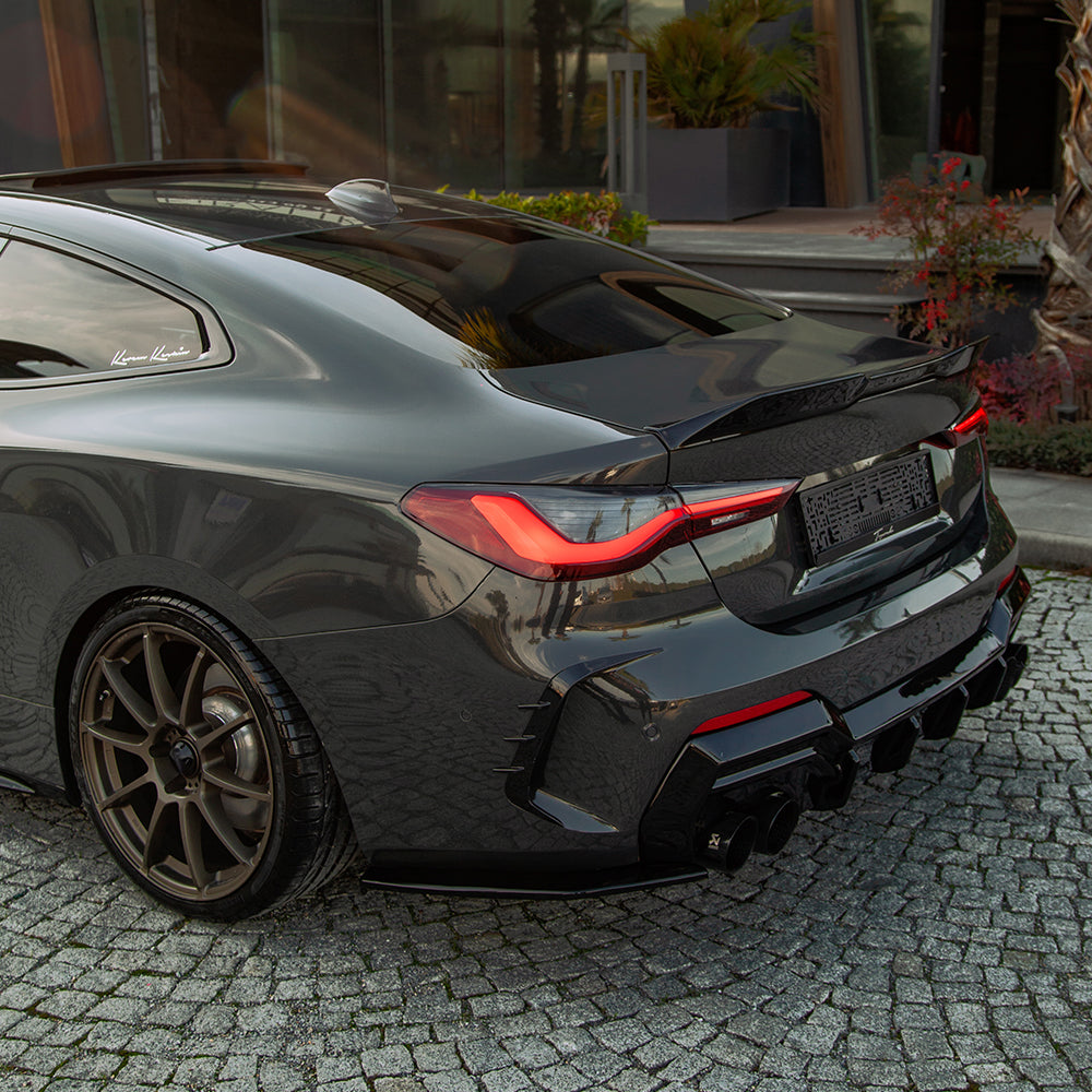 Roof Spoiler Uyumlu BMW M4 G82 / 4 Series G22 Coupe M-Pack / M440i 2020+