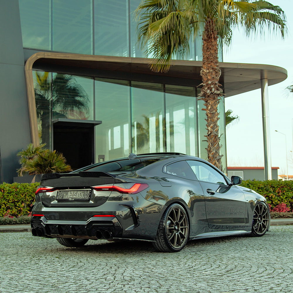 Roof Spoiler Uyumlu BMW M4 G82 / 4 Series G22 Coupe M-Pack / M440i 2020+