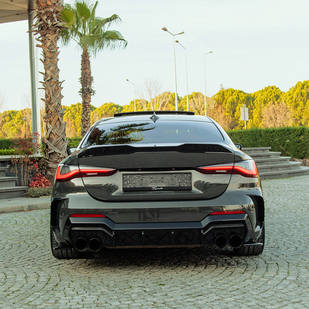 Roof Spoiler Uyumlu BMW M4 G82 / 4 Series G22 Coupe M-Pack / M440i 2020+