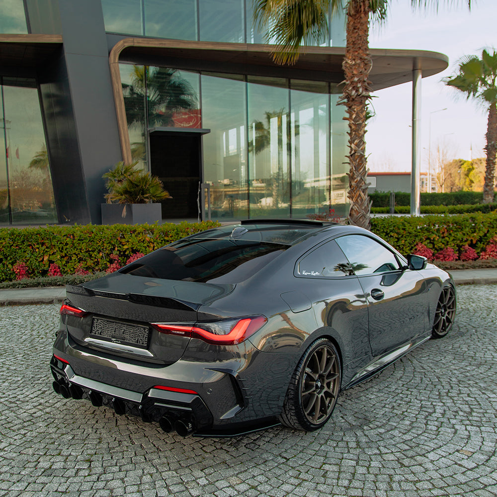 Roof Spoiler Uyumlu BMW M4 G82 / 4 Series G22 Coupe M-Pack / M440i 2020+