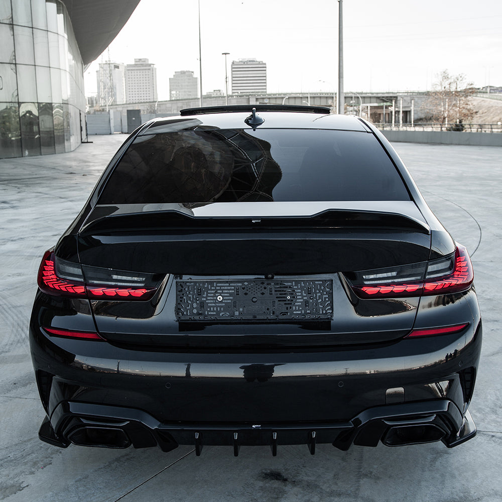 Roof Spoiler Uyumlu BMW 3 Series M-Pack / M340i G20 Sedan 2018+ / BMW M3 G80 Sedan 2022+