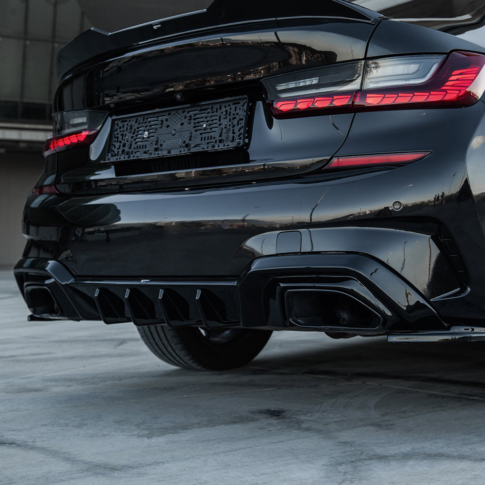 Roof Spoiler Uyumlu BMW 3 Series M-Pack / M340i G20 Sedan 2018+ / BMW M3 G80 Sedan 2022+
