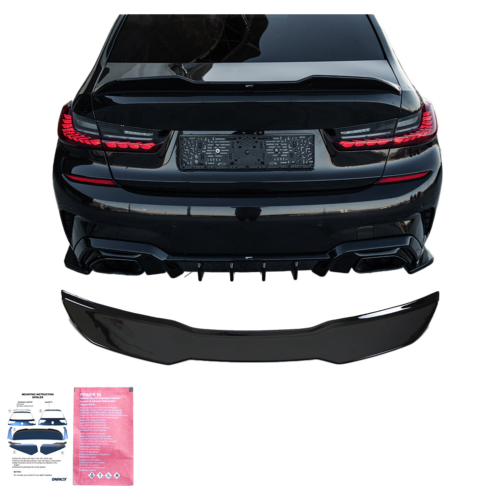 Roof Spoiler Uyumlu BMW 3 Series M-Pack / M340i G20 Sedan 2018+ / BMW M3 G80 Sedan 2022+