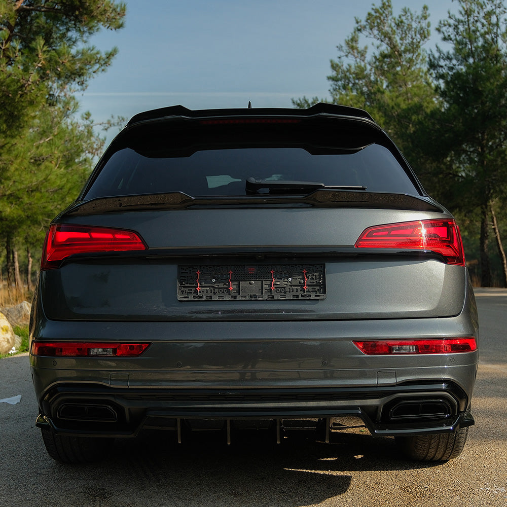 Trunk Spoiler Uyumlu AUDI Q5 S-Line SUV MK2 Makyajlı Kasa 2020-2024