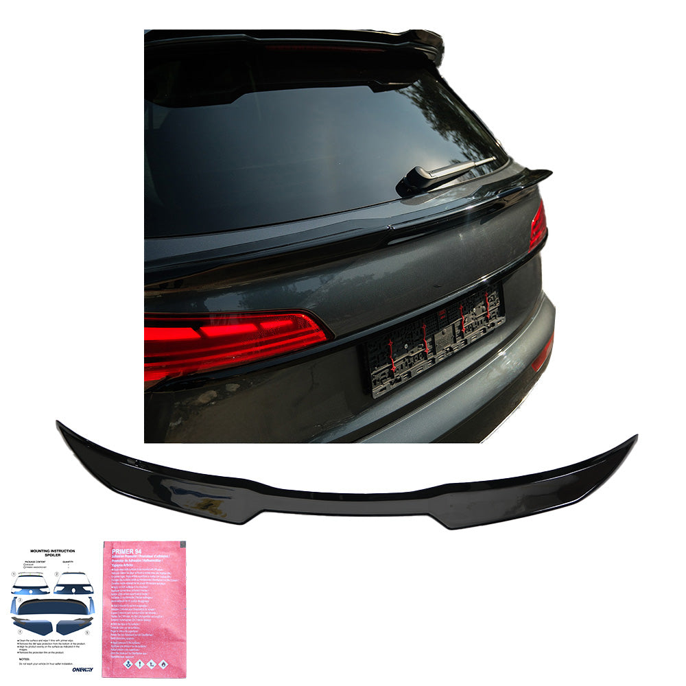 Trunk Spoiler Uyumlu AUDI Q5 S-Line SUV MK2 Makyajlı Kasa 2020-2024