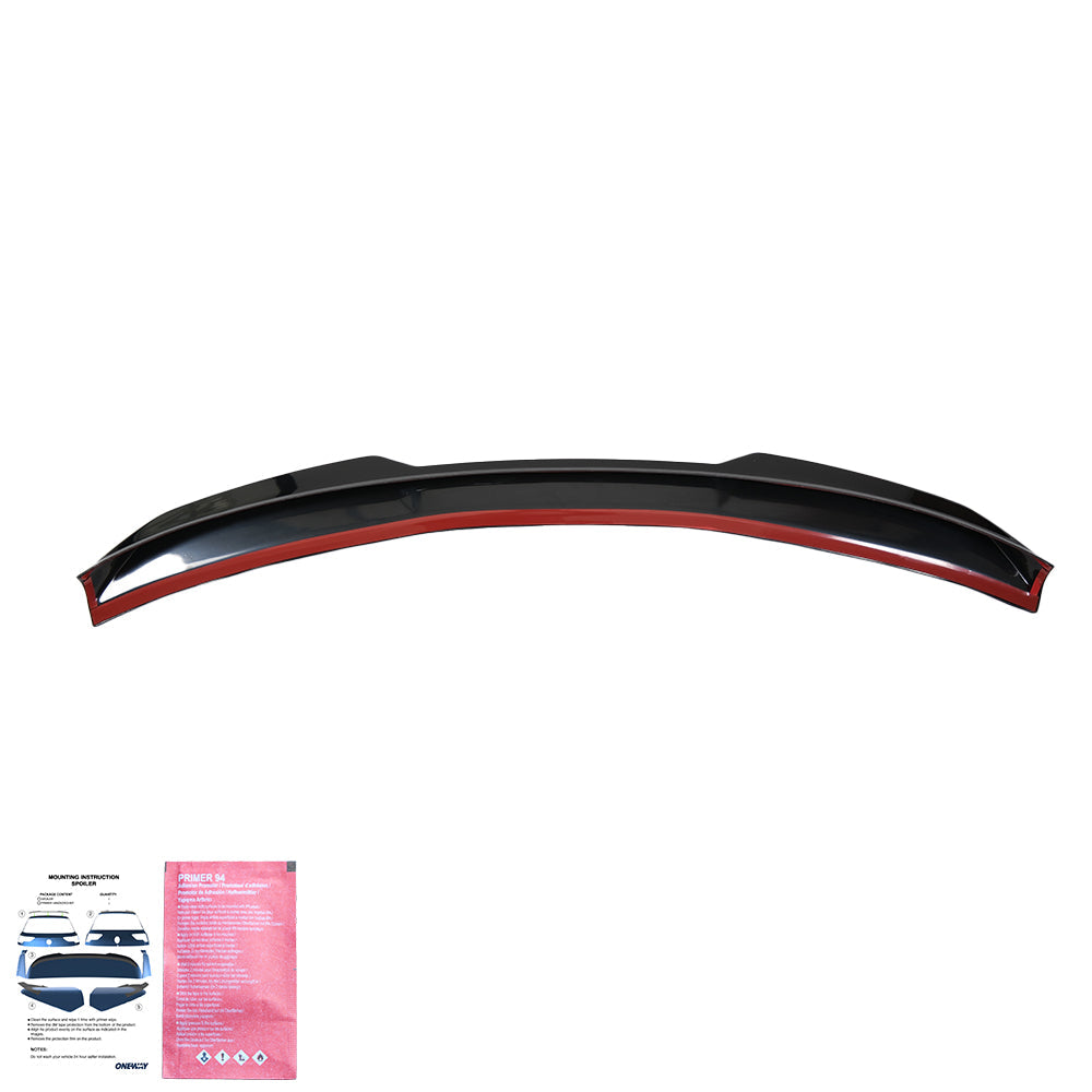 Roof Spoiler Uyumlu BMW 3 Series M-Pack / M340i G20 Sedan 2018+ / BMW M3 G80 Sedan 2022+ v2