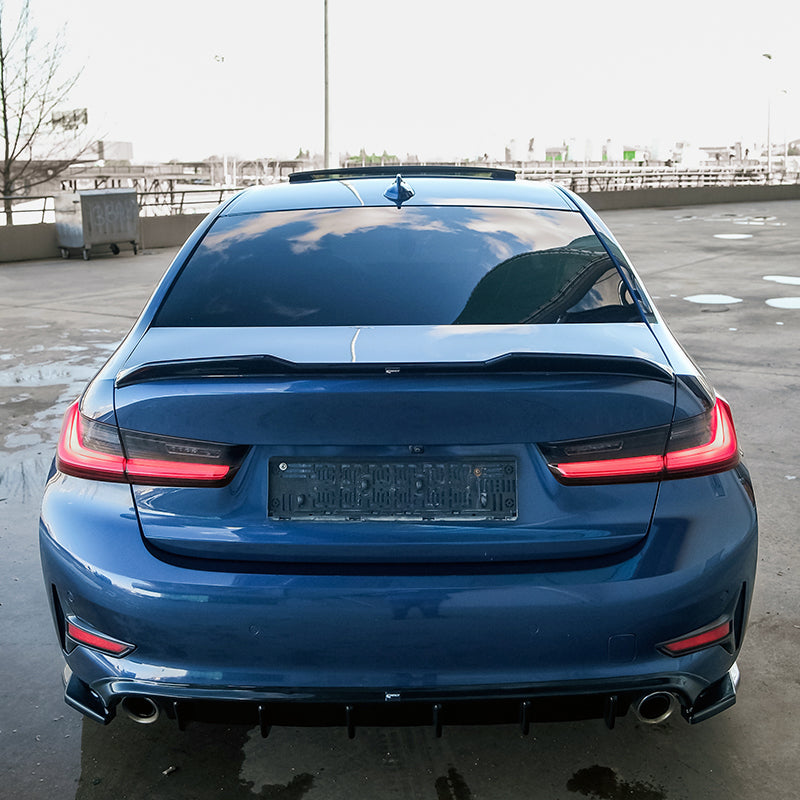 Roof Spoiler Uyumlu BMW 3 Series M-Pack / M340i G20 Sedan 2018+ / BMW M3 G80 Sedan 2022+ v2