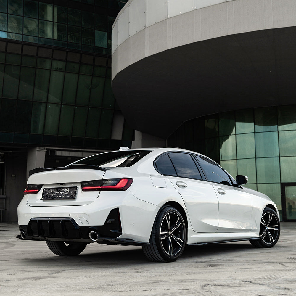 Roof Spoiler Uyumlu BMW 3 Series M-Pack / M340i G20 Sedan 2018+ / BMW M3 G80 Sedan 2022+ v2