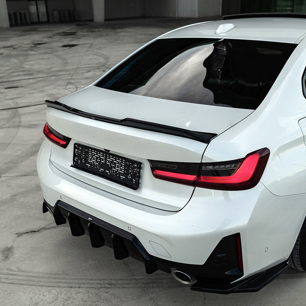 Roof Spoiler Uyumlu BMW 3 Series M-Pack / M340i G20 Sedan 2018+ / BMW M3 G80 Sedan 2022+ v2