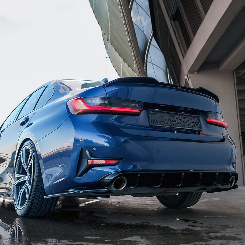 Roof Spoiler Uyumlu BMW 3 Series M-Pack / M340i G20 Sedan 2018+ / BMW M3 G80 Sedan 2022+ v2