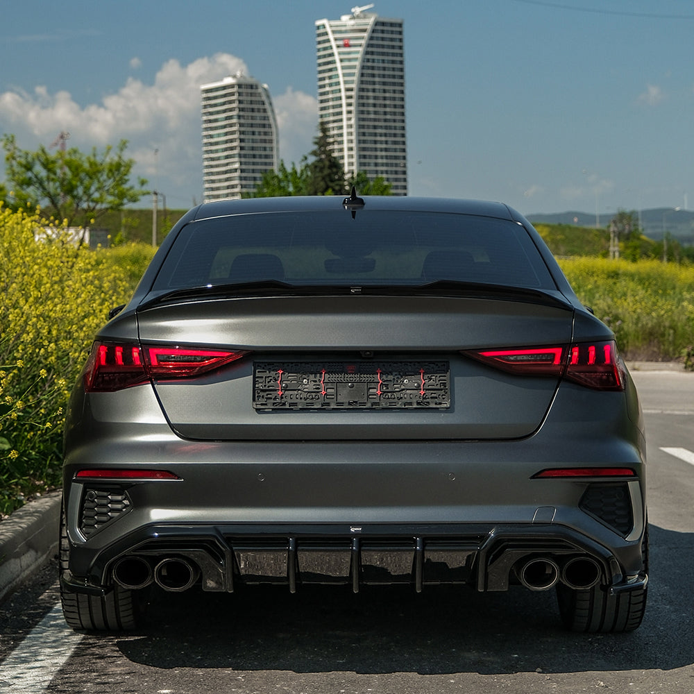 Roof Spoiler Uyumlu AUDI A3 S-Line / S3 / RS3 8Y/8Y Makyajlı Kasa ( Sedan ) 2020+