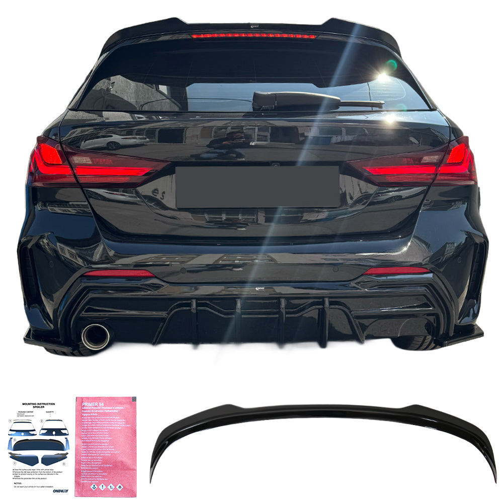 Roof Spoiler Uyumlu BMW 1 Series F40 Standart 2019-2024