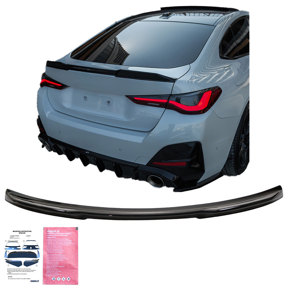 Roof Spoiler Uyumlu BMW 4 Series G26 Grand Coupe M-Pack / M440i / i4 2021+