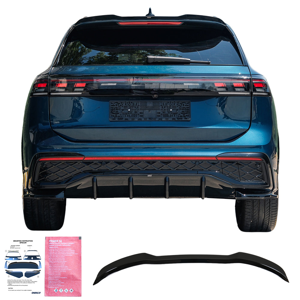 Rear Spoiler Uyumlu VW VOLKSWAGEN Tiguan Standard / R-Line MK3 2024+