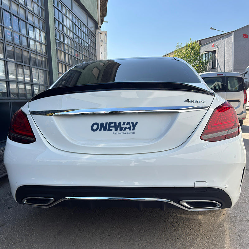 Roof Spoiler Uyumlu MERCEDES C Class W205/W205 Makyajlı Kasa 2014-2021