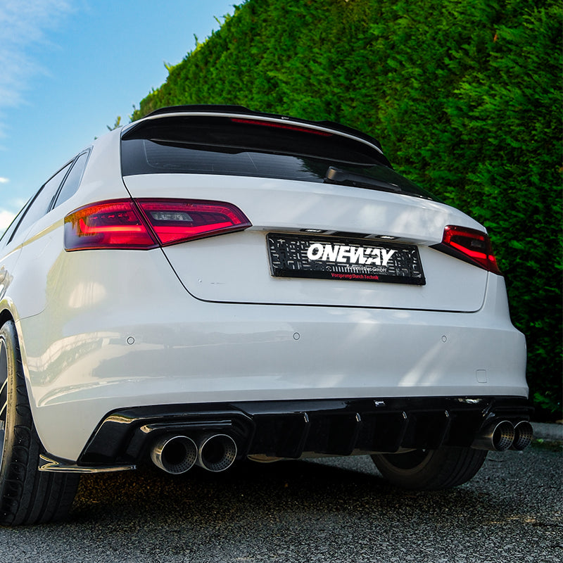Roof Spoiler Uyumlu AUDI A3 8V Sportback 2013-2016