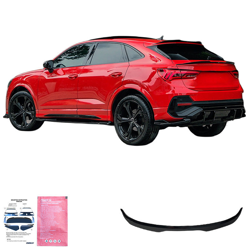 Roof Spoiler Uyumlu AUDI Q3 / Q3 S-Line / RSQ3 Sportback F3 2019-2025