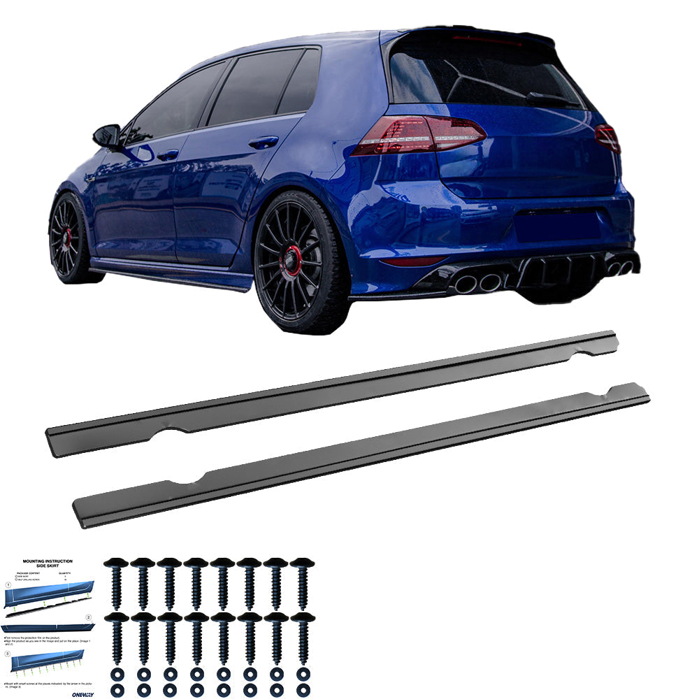 Marşpiyel Alt Eki Uyumlu VW VOLKSWAGEN Golf MK7 R 2013-2016