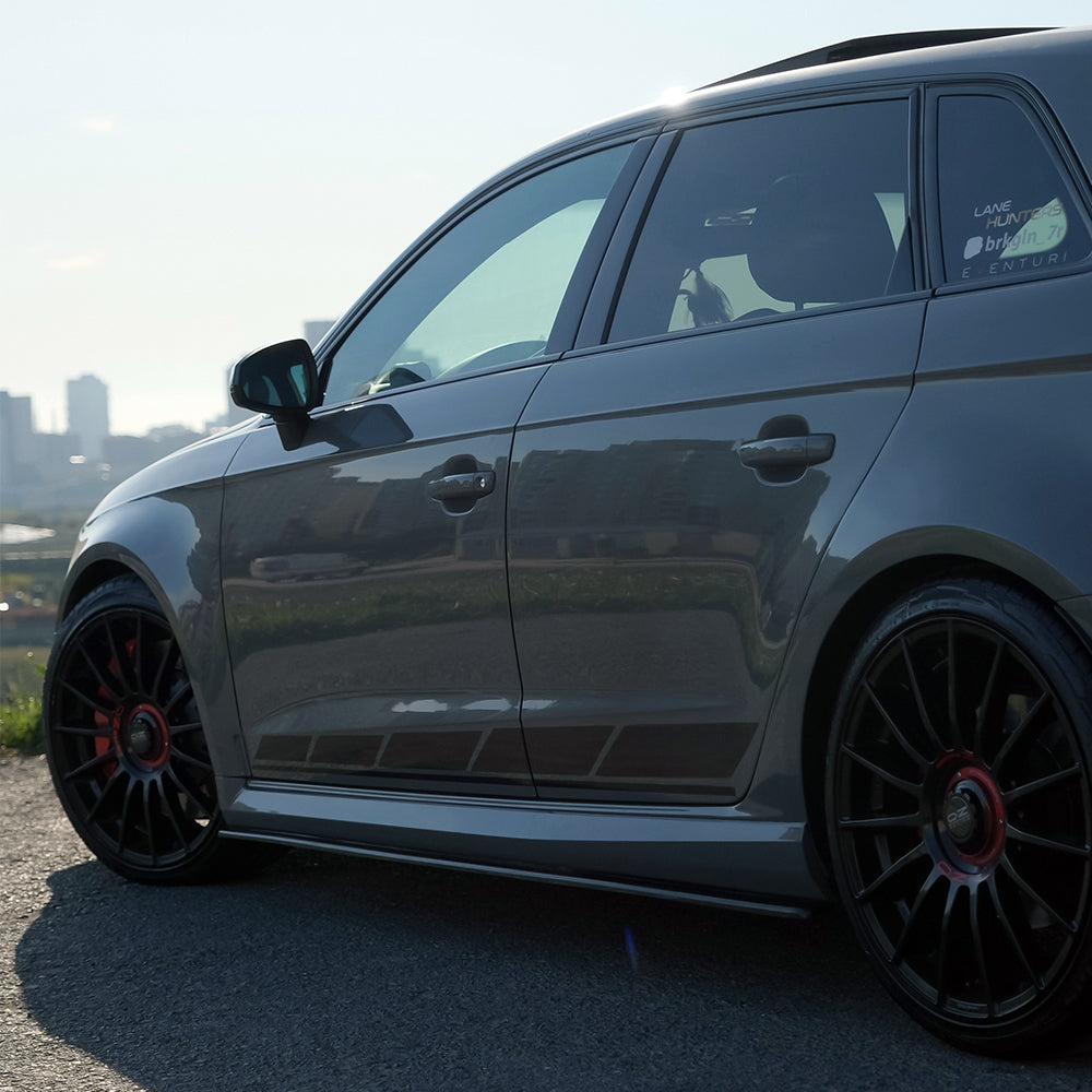 Marşpiyel Alt Eki Uyumlu AUDI RS3 / RS3 Makyajlı Kasa 8V Sportback 2015-2020