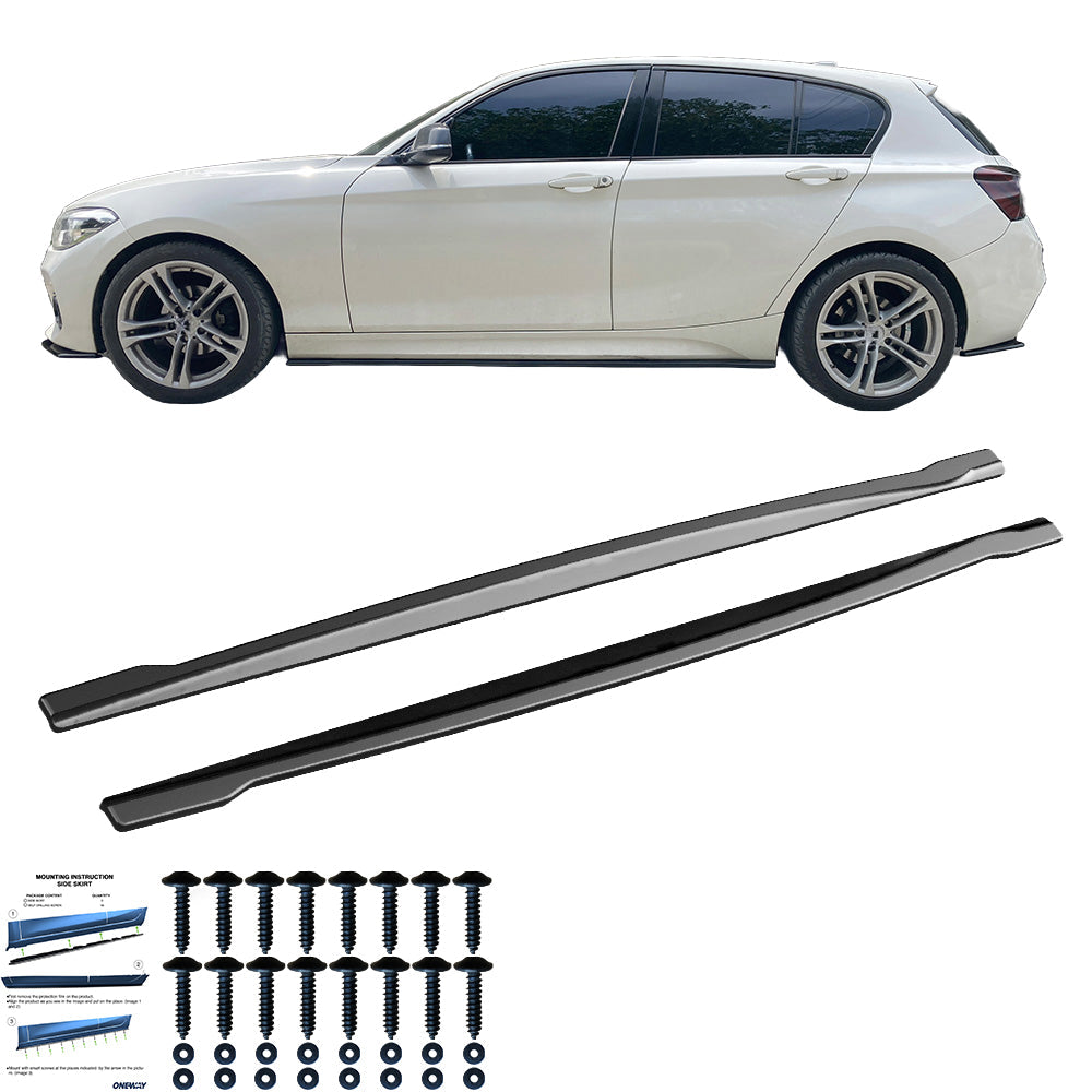 Marşpiyel Alt Eki Uyumlu BMW 1 Series F20 / F21 M-Power 2011-2019 v2