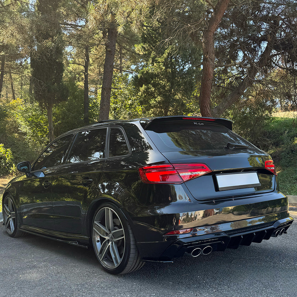 Marşpiyel Alt Eki Uyumlu AUDI S3 8V / 8V Makyajlı Kasa 2013-2019