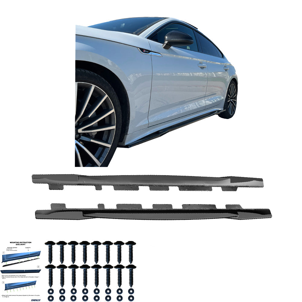 Marşpiyel Alt Eki Uyumlu AUDI A5 S-Line / S5 Sportback F5 Makyajlı Kasa 2019-2024