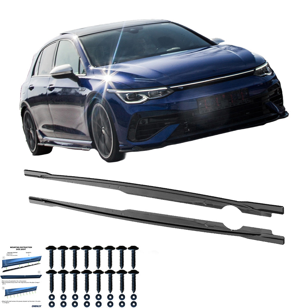 Marşpiyel Alt Eki Uyumlu VW VOLKSWAGEN Golf R MK8 2020+