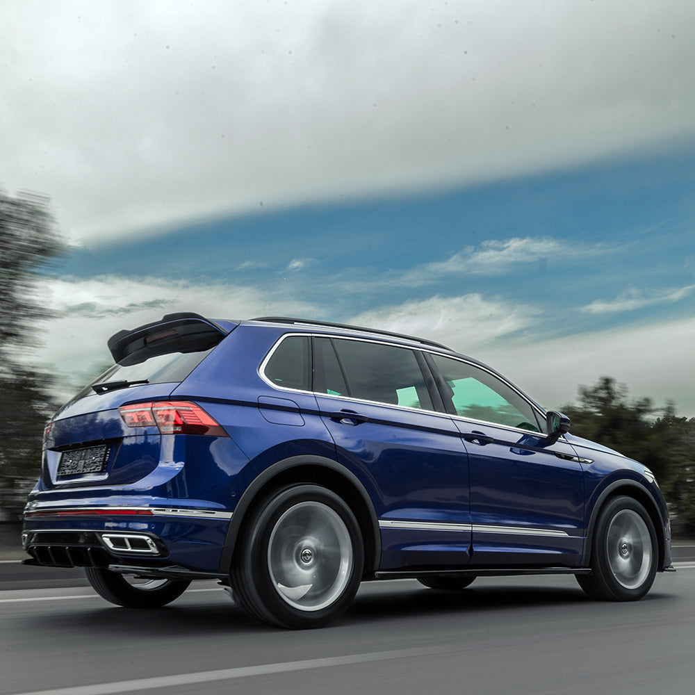 Marşpiyel Alt Eki Uyumlu VW VOLKSWAGEN Tiguan MK2 R / R-Line Makyajlı Kasa 2020-2024