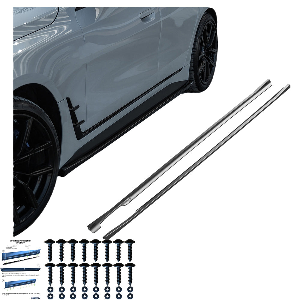 Marşpiyel Alt Eki Uyumlu BMW 4 Series G26 Grand Coupe M-Pack / M440i / i4 2020+