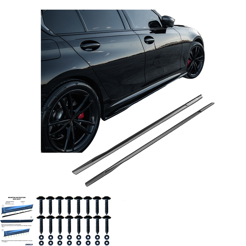 Marşpiyel Alt Eki Uyumlu BMW 3 Series G20 / G21 M-Pack / M340i 2018+