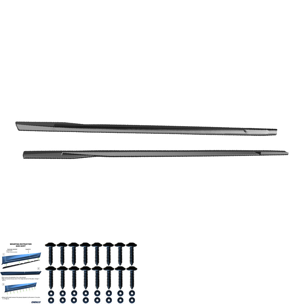 Marşpiyel Alt Eki Uyumlu BMW 3 Series G20 / G21 M-Pack / M340i 2018+