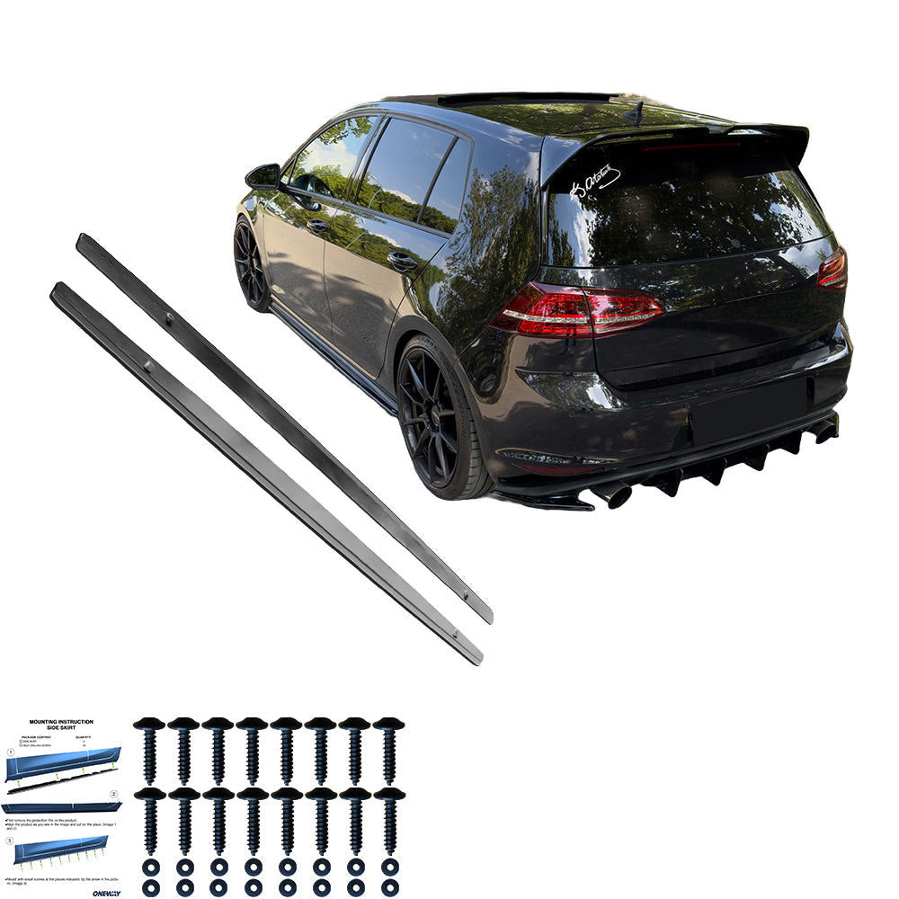 Marşpiyel Alt Eki Uyumlu VW VOLKSWAGEN Golf MK7 GTI 2013-2016