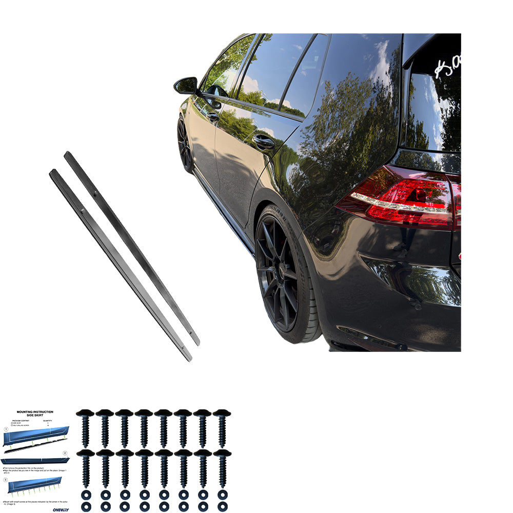 Marşpiyel Alt Eki Uyumlu VW VOLKSWAGEN Golf MK7 GTI 2013-2016