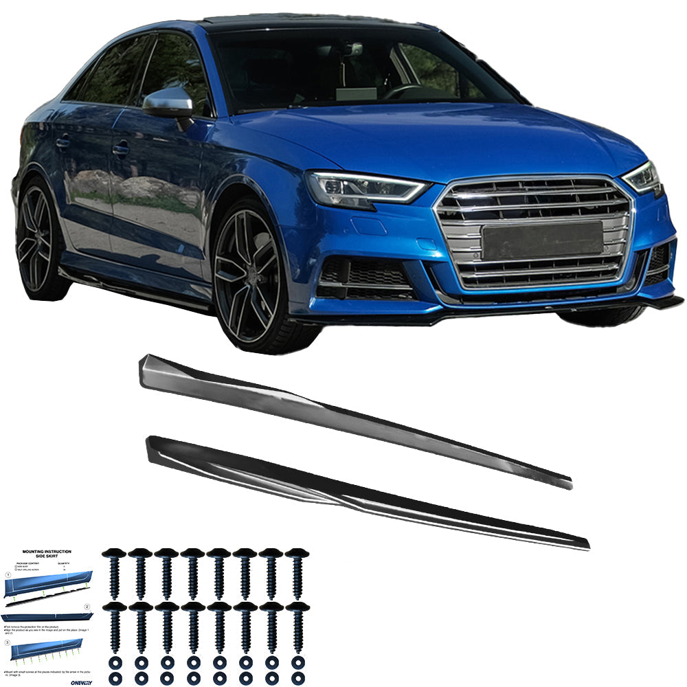 Marşpiyel Alt Eki Uyumlu AUDI S3 8V / 8V Makyajlı Kasa Sedan-Cabrio 2013-2020
