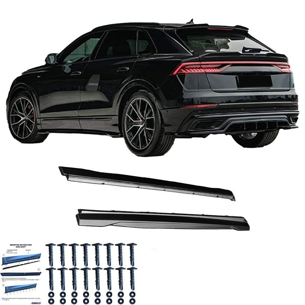 Gövde Kiti Uyumlu AUDI Q8 S-Line MK1 2018-2023