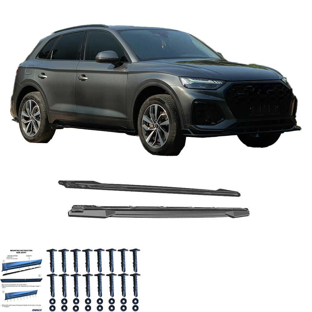 Marşpiyel Alt Eki Uyumlu AUDI SQ5 / Q5 S-Line ( SUV / Sportback ) MK2 Makyajlı Kasa 2020-2024
