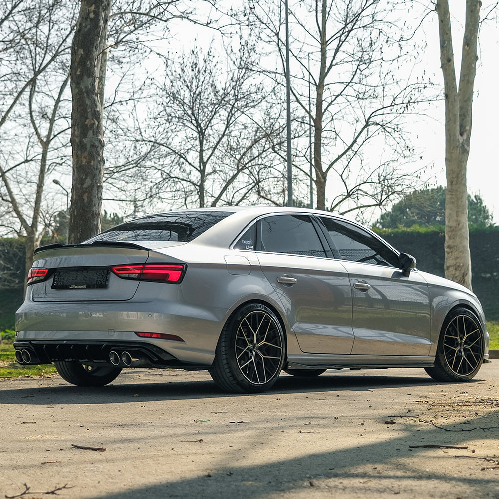 Marşpiyel Alt Eki Uyumlu AUDI A3 8V Makyajlı Kasa Sedan 2016-2020