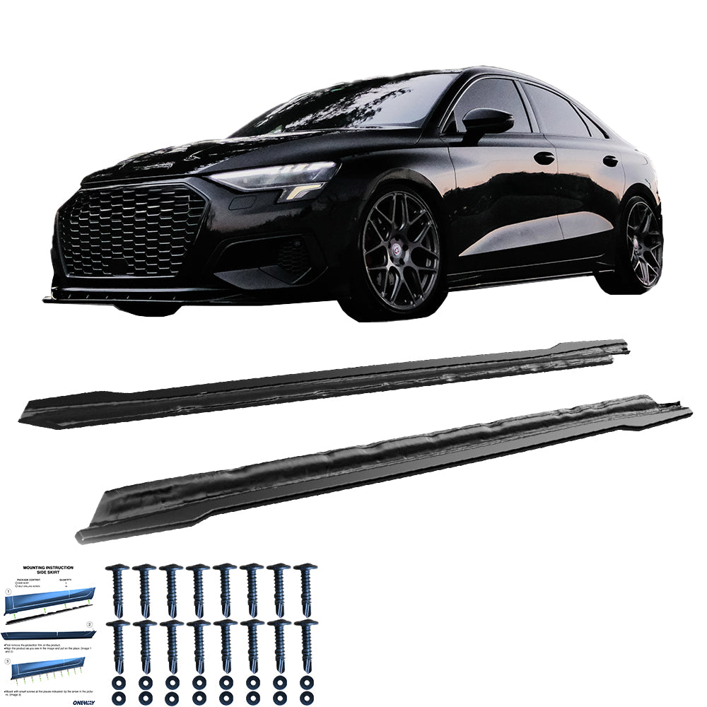 Marşpiyel Alt Eki Uyumlu AUDI A3 8Y Sedan / Sportback 2020-2024