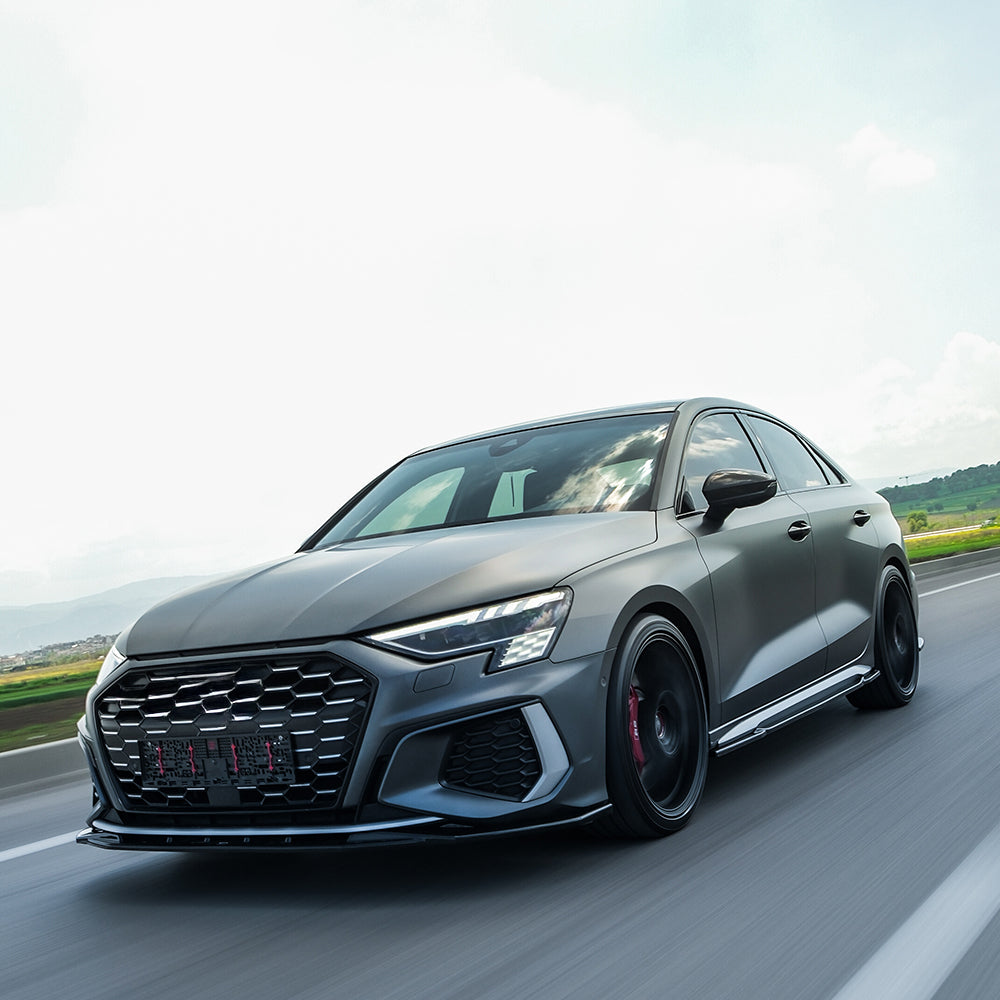 Marşpiyel Alt Eki Uyumlu AUDI S3 / A3 S-Line 8Y 2020-2024 / S3 / A3 S-Line 8Y Makyajlı Kasa 2025+