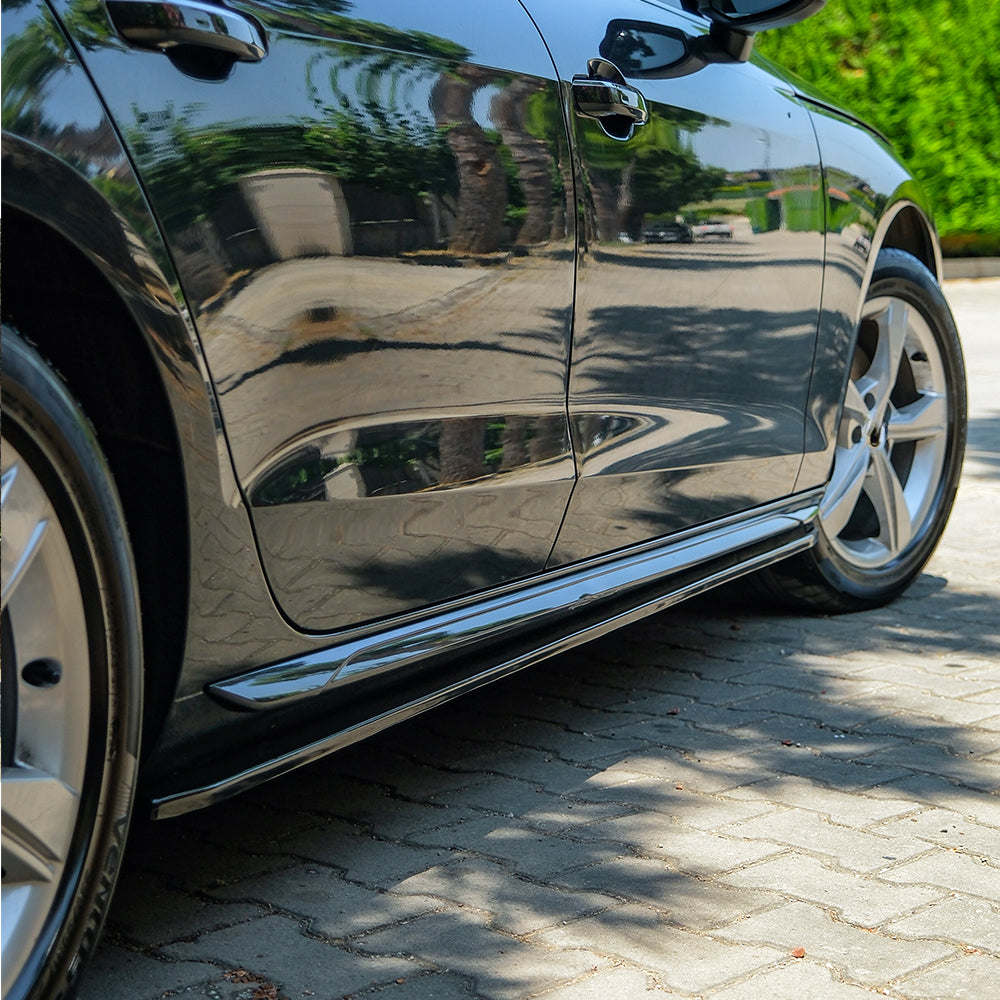 Marşpiyel Alt Eki Uyumlu AUDI A4 B9 Makyajlı Kasa 2019-2024