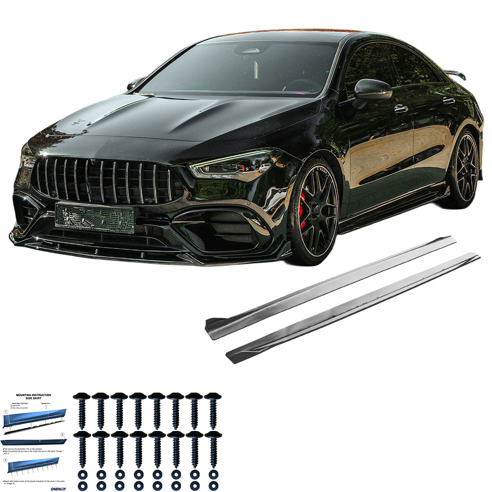 Marşpiyel Alt Eki Uyumlu MERCEDES CLA35 / CLA45 C118 2019-2023